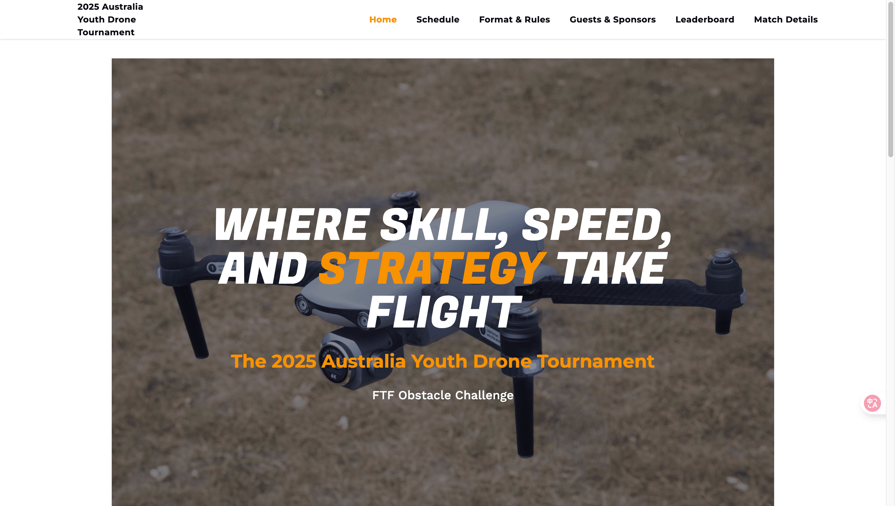 An image of the front page of Robodrone